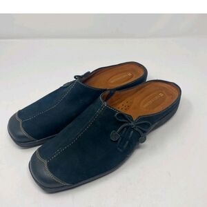 Vintage Naturalizer Women’s Size 10 1/2 M Navy Blue Loafer with Bow